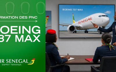 Air Sénégal SA anticipe la mise en service de ses Boeing 737 NG et 737 MAX grâce à un programme de formation de son personnel navigant commercial