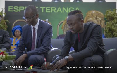 La star Sadio Mané, nouvel ambassadeur d’Air Sénégal