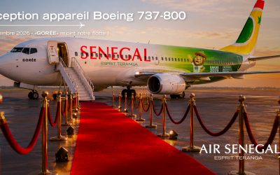 Air Sénégal réceptionne un  Boeing 737-800NG baptisé « Gorée »